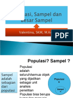 6 Populasi, Sampel, Besar Sampel