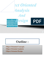 Object Oriented Analysis Design: Manish Sharma - 2707 Kanika Dogra - 2717