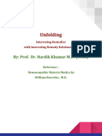 Unfolding: By: Prof. Dr. Hardik Khamar M.D. (Hom.)