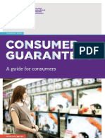Consumer Guarantees A Guide For Consumers - 0