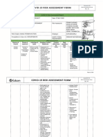 Covid Risk Assessment PDF