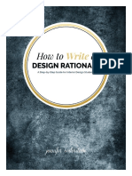 Design Rationale How