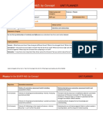 Physics For The IB MYP 4&5: by Concept: Unit Planner