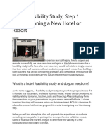 Hotel Feasibility Study