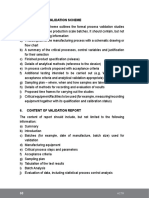 Content of Validation Report PDF