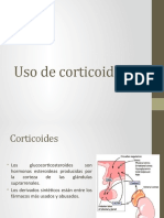 Uso de Corticoides