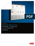 ABB Industrial Drives: ACS880, Multidrives 1.5 To 5600 KW Catalog