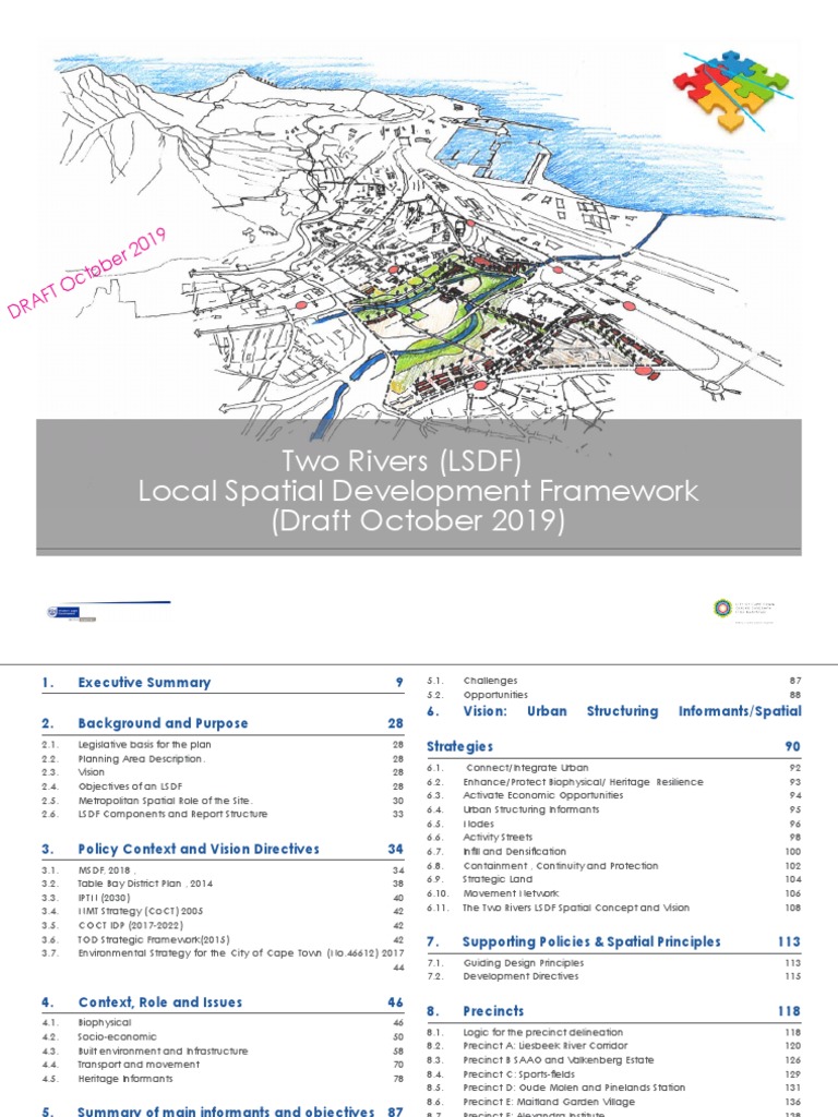 Two Rivers Local Spatial Development Framework | PDF | Flood | Ecology