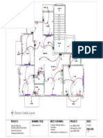 Electric Conduit Layout: Project: Drawing Title: Sheet Contains: Project: Date