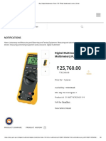 Buy Digital Multimeter (Fluke 179 TRMS Multimeter) Online - GeM PDF