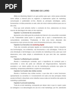 RESUMO DO LIVRO - BIBLIA DO MARKETING