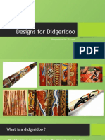 Designs For Didgeridoo: Preparation For 3D Work