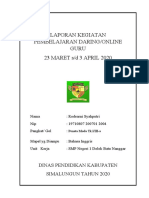 Laporan Belajar Daring Bahasa Inggris (OPERATORSEKOLAHDBN - COM)