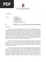 Patronis Demand Letter of Rubin