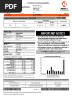 Account Summary For Account Number 169441334-8: Electric Bill