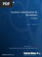 System Initialization & Shutdown