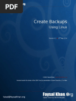 Create Backups