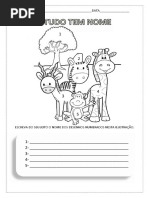 Atividades adaptadas