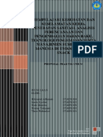 Proposal Pengajuan Praktik Umum Universitas Lampung Di Umkm Robbani Snack PDF