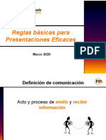 Reglas Básicas - Presentaciones Eficaces PDF