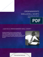 Exposicion de Ordenamiento Shell PDF