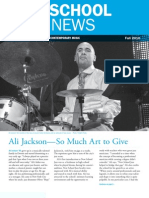 The New School For Jazz and Contemporary Music / Alumni Newsletter Fall 2010