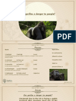 Are Gorillas Danger To People