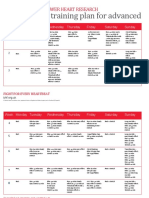 Duathlon Training Plan For Advanced: Running To Power Heart Research