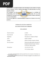 Polish Tu-154 Report