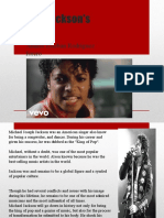 Michael Jackson's Biography: Andrés Esteban Rodríguez Forero