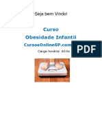 Curso Obesidade Infantil SP 58145