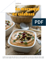 Crema Marroqui de Calabaza PDF