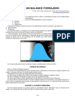 Que Es Un Balance Forrajero PDF