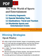 The Wide World of Sports and Entertainment