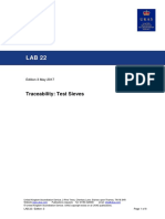 Traceability: Test Sieves: Edition 3 May 2017