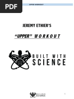 Upper Workout PDF!