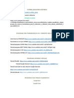 Recopilacion de Tutoriales de Educacion A Distancia y Plataformas