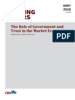 The Role of Government and Trust in The Market Economy: Nadja König, Ludger Schuknecht