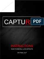 Instructions - How To Install On FINAL CUT