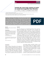 Detection of Salmonella spp. from large volumes of water by modified Moore swabs and tangential flow filtration