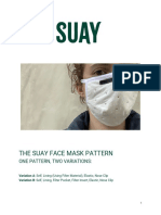 The Suay Face Mask Pattern