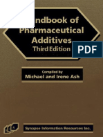 Ash Michael Ash Irene Handbook of Pharmaceutical Additives PDF