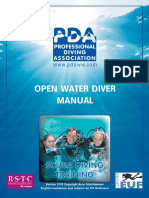 PDA Open Water Manual