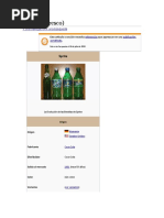 Historia y composición de Sprite | PDF | Refresco