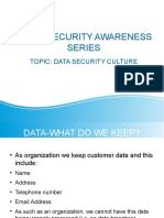 Data Security Culture Presentation