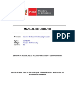 Manual de Usuario Conecta - Versión 1