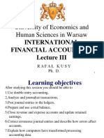 University of Economics and Human Sciences in Warsaw: International Financial Accounting