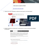 1) Cómo Crear Un Usuario en Oracle PDF