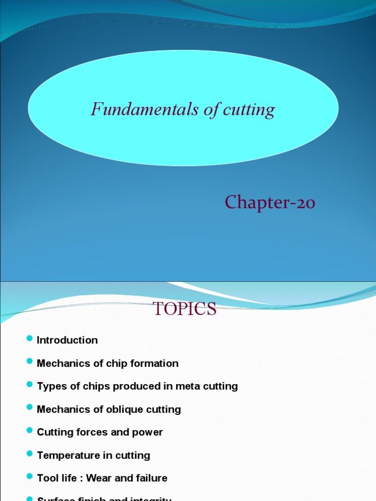 Basic of Cutting Tools PDF Machining Metalworking