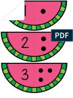 Watermelon Counting Puzzles